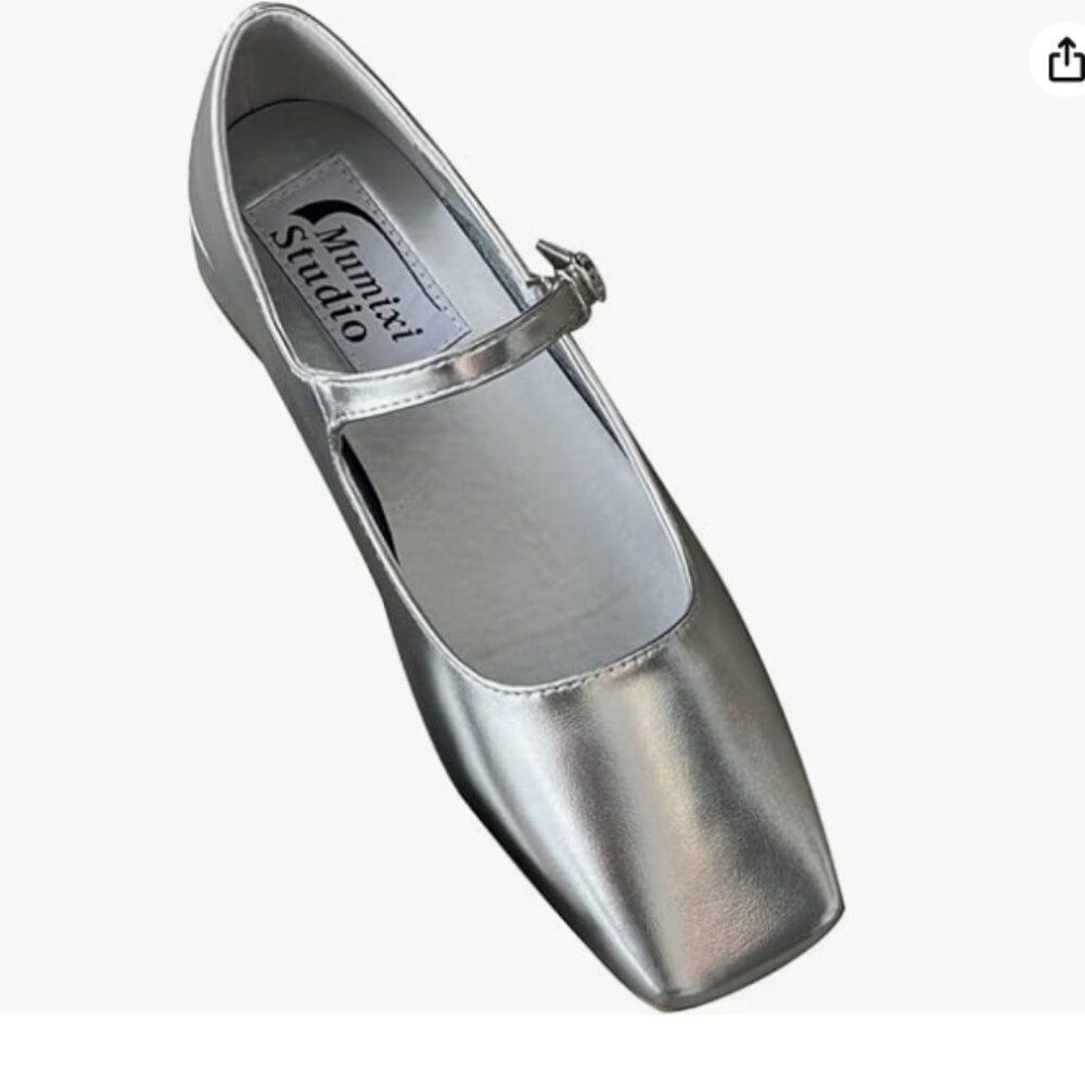 Silver Flats for Women